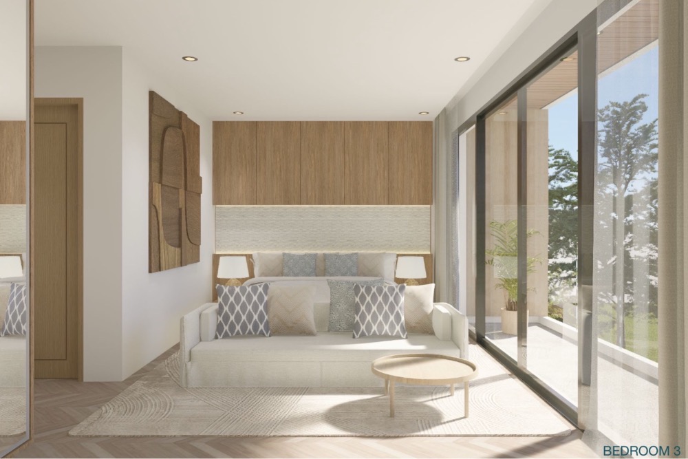 For SaleHousePhuket : Luxury Pool Villa is newly built near the beach in Phuket for 5 minutes.