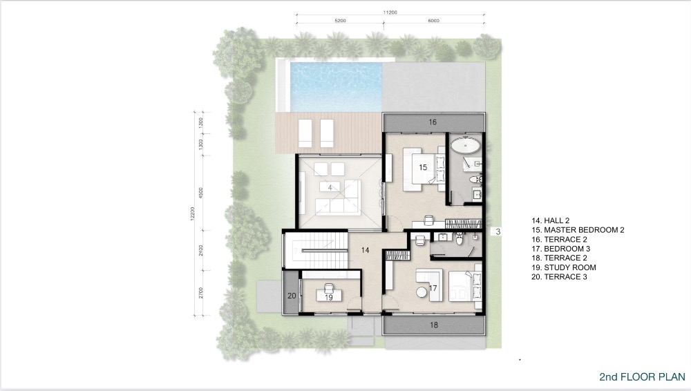 For SaleHousePhuket : Luxury Pool Villa is newly built near the beach in Phuket for 5 minutes.