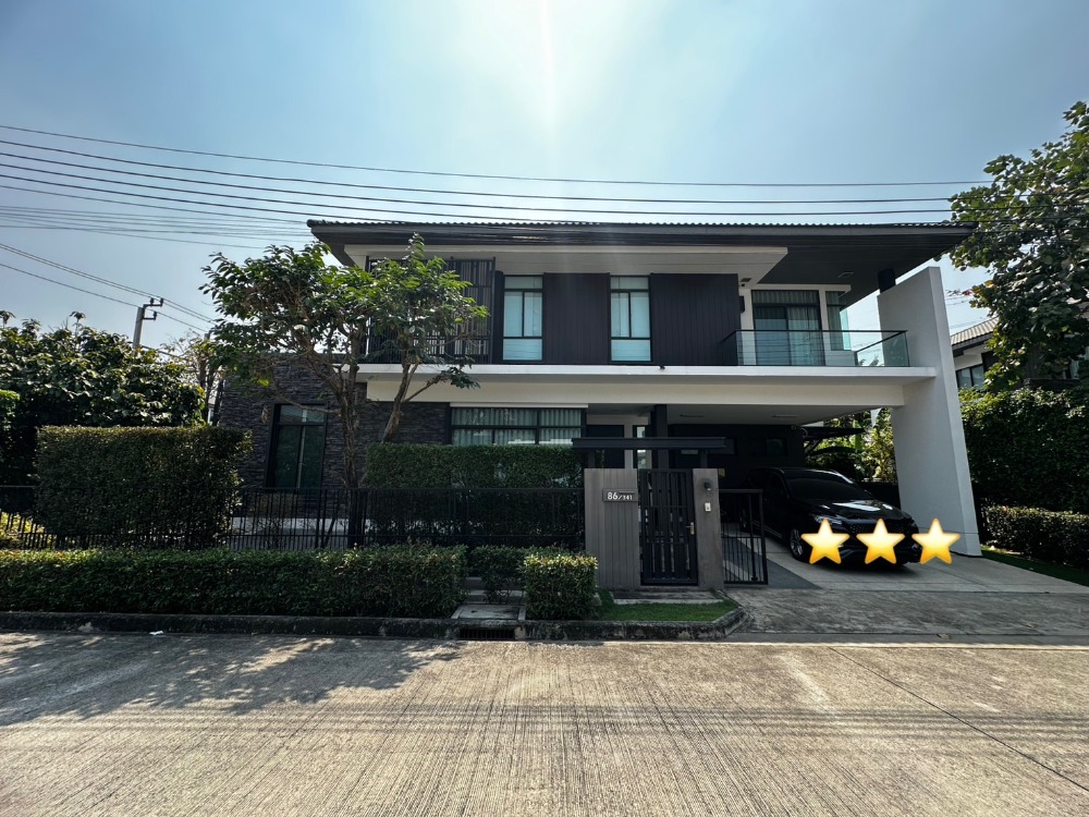 ให้เช่าบ้านลาดกระบัง สุวรรณภูมิ : ⚜️ บ้านเดี่ยวแบบบ้านใหญ่สุด 90 ตร.ว. ‼️หมู่บ้านมัณฑนา วงแหวน-อ่อนนุช 4