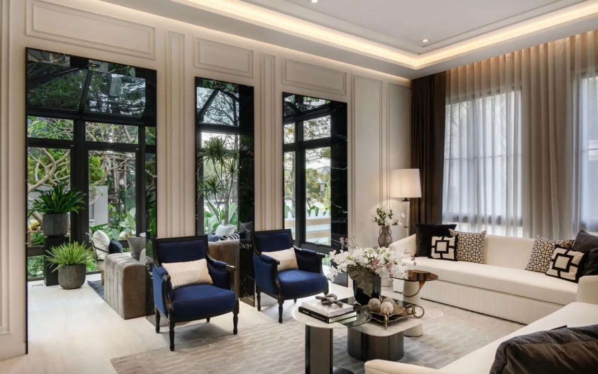ขายบ้านสมุทรปราการ สำโรง : 🏡 บ้านหลังใหญ่ 584 ตร.ม. Grand Bangkok Boulevard บางนา กม.15 ซื้อตรงกับโครงการ - 099-3639692 คุณเตย