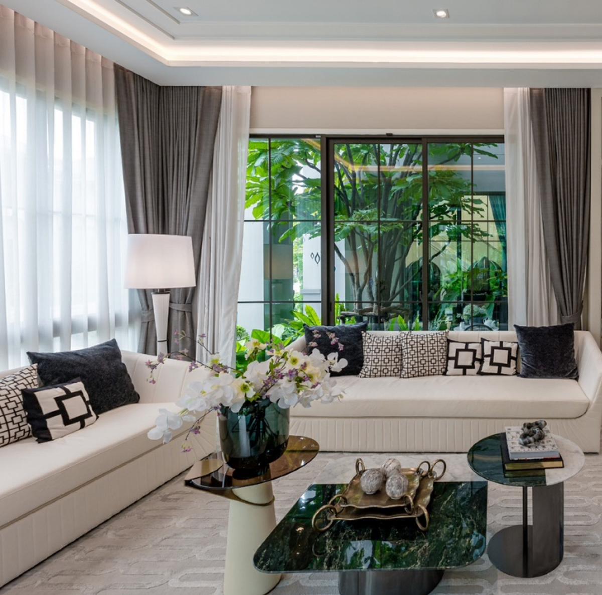 ขายบ้านสมุทรปราการ สำโรง : Grand Bangkok Boulevard บางนา กม.15 🏡 บ้านหลังใหญ่ 584 ตร.ม. ซื้อตรงกับโครงการ - 099-3639692 คุณเตย