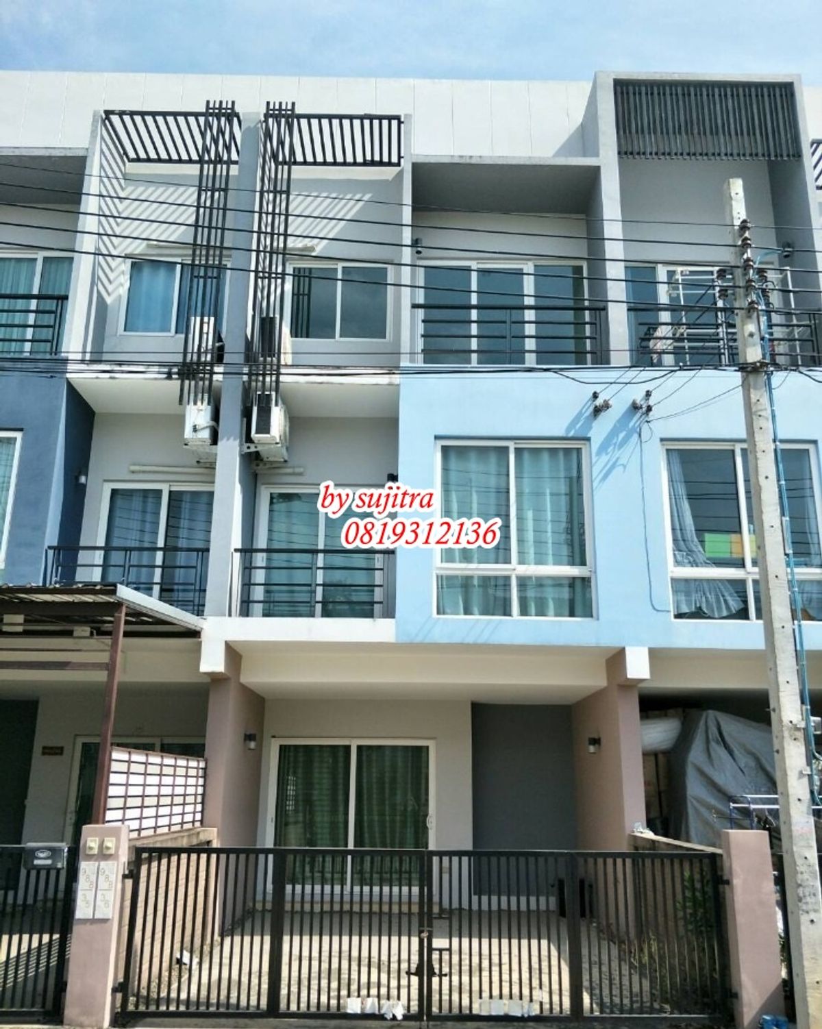 For RentTownhomeNawamin, Ramindra : Rent a 3 -story townhome, 25.7 sq.w., a new corner room in the center of Watcharapol.