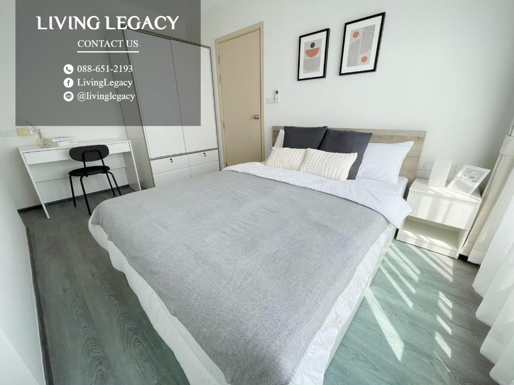 For RentCondoPattanakan, Srinakarin : Luxjhp5W Condo for Rich Park @ Triple Station 30 sq.m., Floor 35 Line ID: @LivingLegacy
