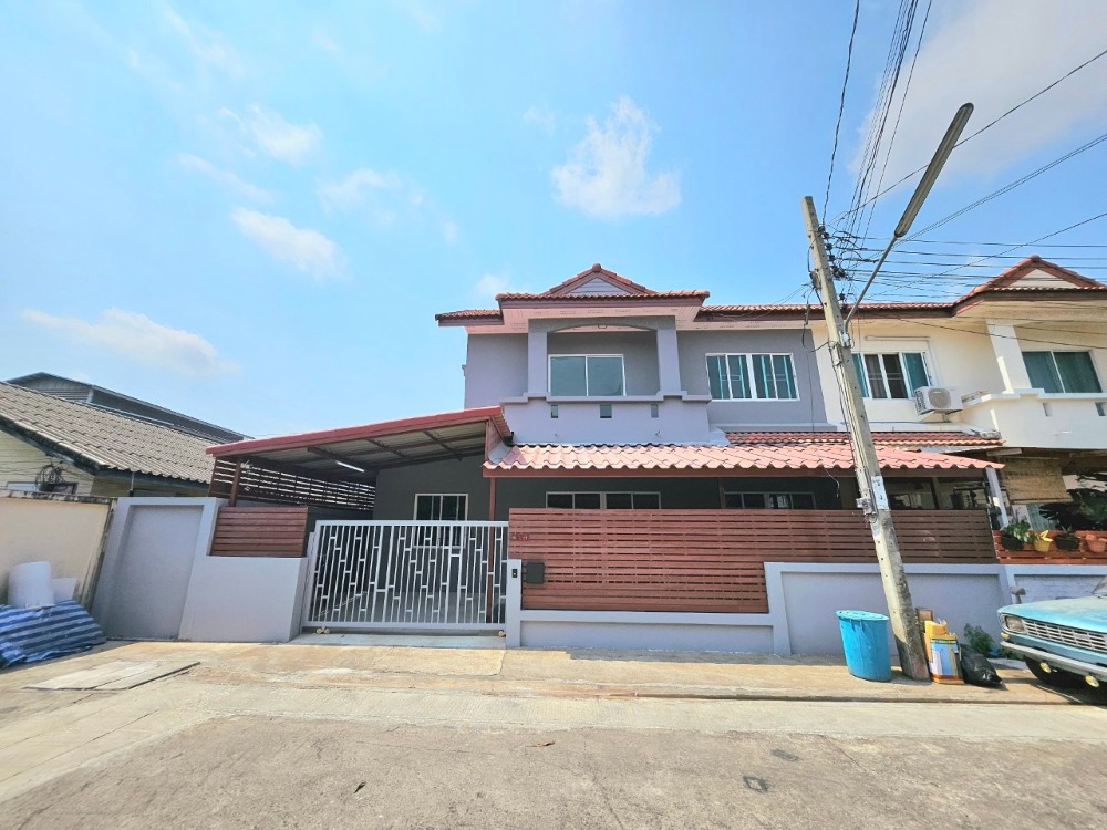 ขายทาวน์โฮมพระราม 2 บางขุนเทียน : 🏡 ขาย ทาวน์เฮ้าส์ หลังมุม เนื้อที่เยอะ อยู่ในหมู่บ้าน พิศาล ท่าข้าม โครงการ 7 รีโนเวทแล้ว