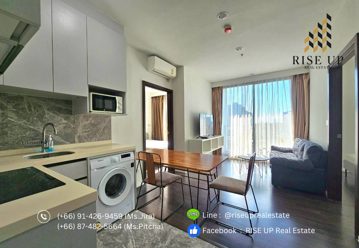 ให้เช่าคอนโดอ่อนนุช อุดมสุข : ปล่อยเช่า 🔥 วิสซ์ดอม อินสปาย สุขุมวิท คอนโด, 2 ห้องนอน 2 ห้องน้ำ ， 49 ตรม. ，33,000 บาท/เดือน