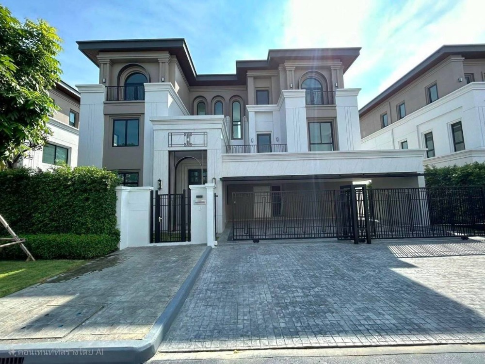 For SaleHousePattanakan, Srinakarin : WW25011 House for sale CINQ ROYAL Krungthep Kreetha