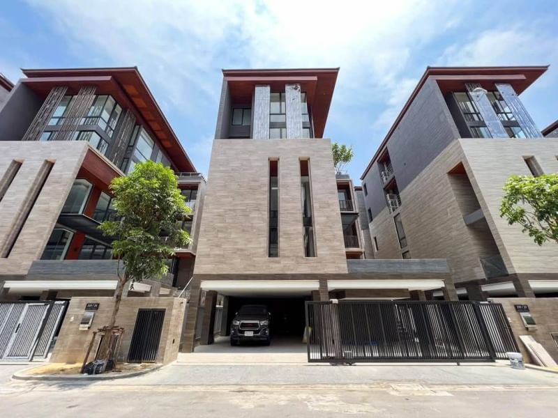 ขายบ้านสาทร นราธิวาส : ขาย บ้านเดี่ยว 4.5 ชั้น โครงการ อานีน่า วิลล่า สาทร-เย็นอากาศ พระราม 3