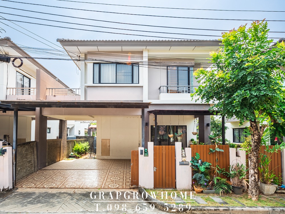 For SaleHouseSamut Prakan,Samrong : Selling 19 twin houses, Eotal Java Bay: Atoll Java Bay, selling 3.5 million Java Bay House, ready to be quiet, private, single -self, 3 bedrooms, 2 bathrooms, 2 cars, near Suvarnabhumi Airport, Mega Bang Air Pot Rub Lat Krabang