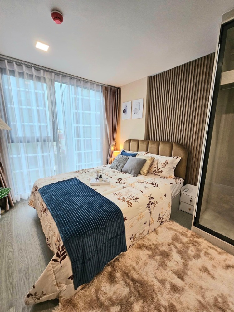 For RentCondoOnnut, Udomsuk : ⭐🔥For RENT & GT; & GT; Atmoz Oasis onnut & GT; & GT; Beautiful room, full floor, 3rd floor, room size 28 sq.m. Near BTS On Nut #LV-MO1353