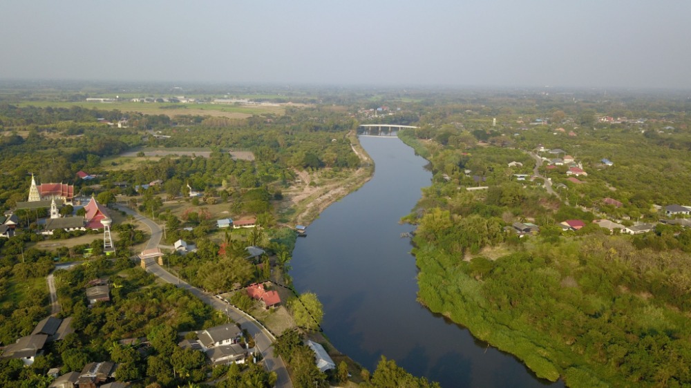 For RentHouseChiang Mai : Land for rent with houses on the waterfront, San Pa Tong District, Chiang Mai Province 🌿🏡✨
