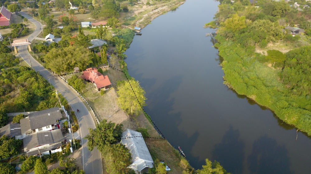 For RentHouseChiang Mai : Land for rent with houses on the waterfront, San Pa Tong District, Chiang Mai Province 🌿🏡✨