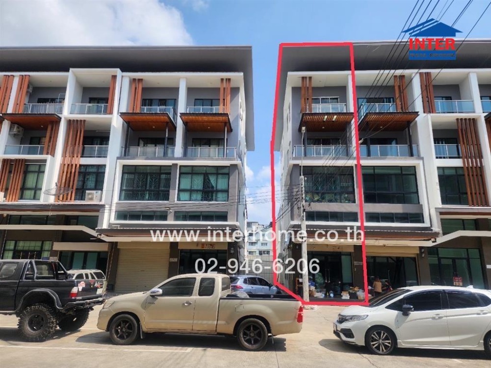 ขายอาคารพาณิชย์เอกชัย บางบอน : อาคารพาณิชย์ 4.5 ชั้น 24 ตร.ว. หมู่บ้านชีวา บิซ โฮม เอกชัย-บางบอน ซอยเอกชัย89 ถนนเอกชัย ถนนกาญจนาภิเษก เขตบางบอน กรุงเทพมหานคร