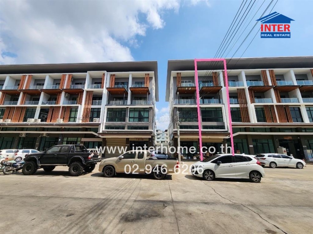 ขายอาคารพาณิชย์เอกชัย บางบอน : อาคารพาณิชย์ 4.5 ชั้น 24 ตร.ว. หมู่บ้านชีวา บิซ โฮม เอกชัย ซอยเอกชัย89 ถนนกาญจนาภิเษก ถนนเอกชัย-บางบอน เขตบางบอน กรุงเทพมหานคร