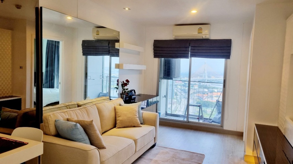 For SaleCondoRama3 (Riverside),Satupadit : Lumpini Park Riverside Rama 3 / 1 Bedroom (FOR SALE), ลุมพินี พาร์ค ริเวอร์ไซด์ พระราม 3 / 1 ห้องนอน (FOR SALE) CREAM2063