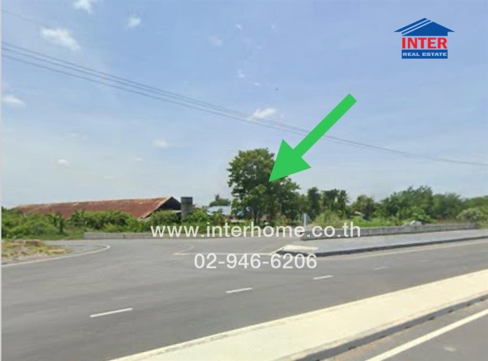 For SaleLandNakhon Pathom : Vacant land 4573 sq.w., Khok Suan Luang Village, Village No. 4, New Government Center Road, Petchkasem Road, Rural Road 375, Nakhon Pathom, Nakhon Pathom