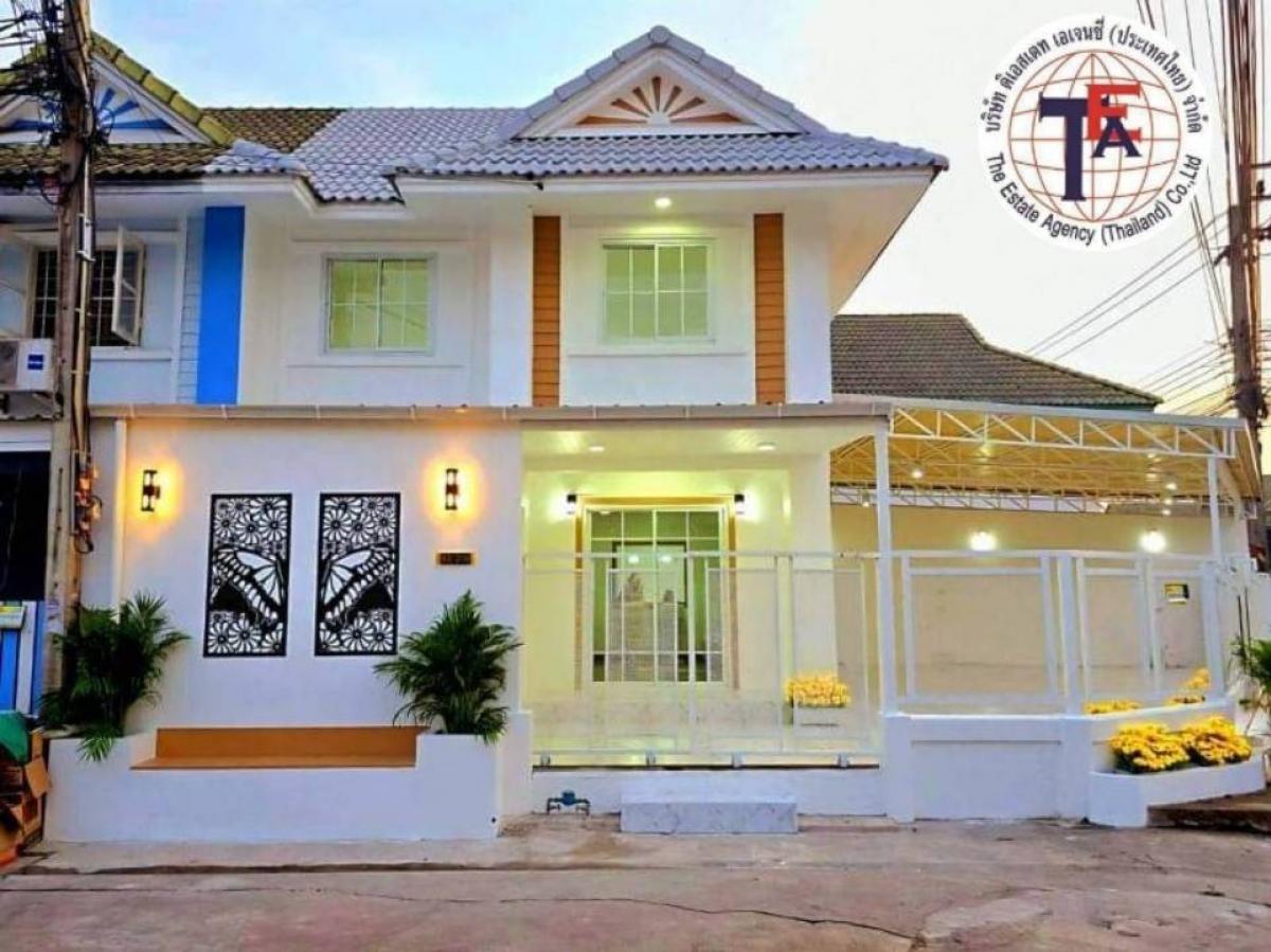 ขายทาวน์โฮมนนทบุรี บางใหญ่ บางบัวทอง : ขายทาวน์เฮ้าส์ 2 ชั้น หมู่บ้านพฤกษา 25 หลังมุม บางแม่นาง บางใหญ่ นนทบุรี ถนนกาญจนาภิเษก บางใหญ่-บางคูลัด โรงพยาบาลเกษมราษฎร์ เซ็นทรัลเวสเกต ทางด่วนศรีรัช ทางหลวงชนบท นฐ3004 สถานีตำรวจภูธรบางแม่นาง
