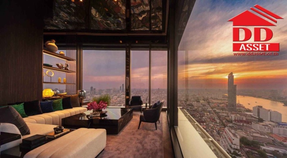 For SaleCondoSathorn, Narathiwat : For Sale Rhythm Charoenkrung73 Pavillion (Rit Charoen Krung Pavilion) Charoen Krung 73 Condo Good Location Chao Phraya River Code: C8304