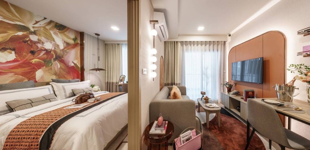 For SaleCondoRatchadapisek, Huaikwang, Suttisan : 🎉 BEST DEAL 🎉 The Base Ratchada 19 ❤️‍🔥 1 Bedroom, 1 Bathroom, 25.5 sqm. 🔥 Starting Price: 2.218 MB 🔥 📱 081-983-6625