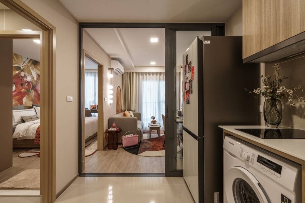 For SaleCondoRatchadapisek, Huaikwang, Suttisan : 🎉 BEST DEAL 🎉 The Base Ratchada 19 ❤️‍🔥 1 Bedroom, 1 Bathroom, 25.5 sqm. 🔥 Starting Price: 2.218 MB 🔥 📱 081-983-6625