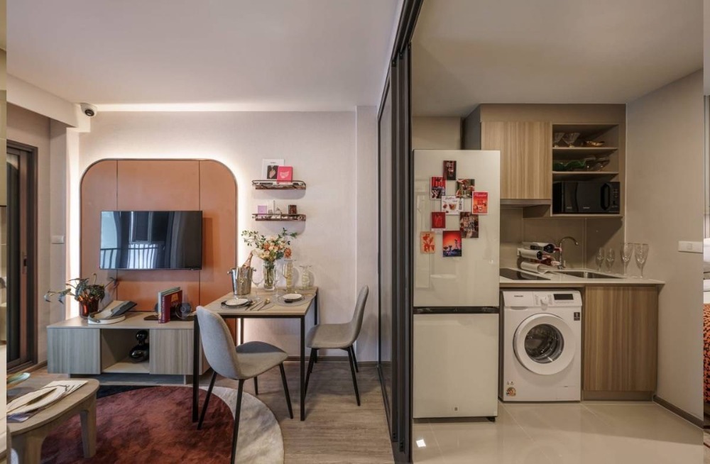 For SaleCondoRatchadapisek, Huaikwang, Suttisan : 🎉 BEST DEAL 🎉 The Base Ratchada 19 ❤️‍🔥 1 Bedroom, 1 Bathroom, 25.5 sqm. 🔥 Starting Price: 2.218 MB 🔥 📱 081-983-6625