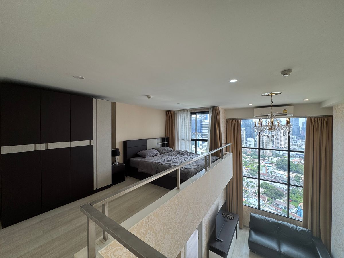 ให้เช่าคอนโดสาทร นราธิวาส : For rent : Knightsbridge prime sathorn/ Duplex unit