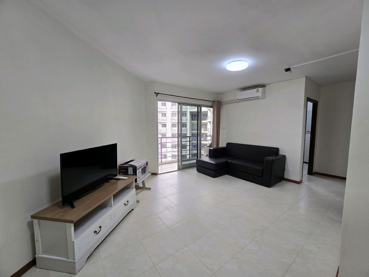 For RentCondoRama3 (Riverside),Satupadit : Rent 1 bedroom, new room with a new furniture Ready to stay 1 year contract, 2 month warranty, 1 month in advance