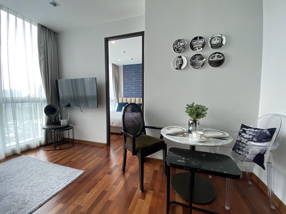 For RentCondoRatchathewi,Phayathai : 🔥For urgent rent🔥 Condo Wish Signature Midtown Siam, fully furnished, ready to move in (short term 3 months / 6 months / 1 year)