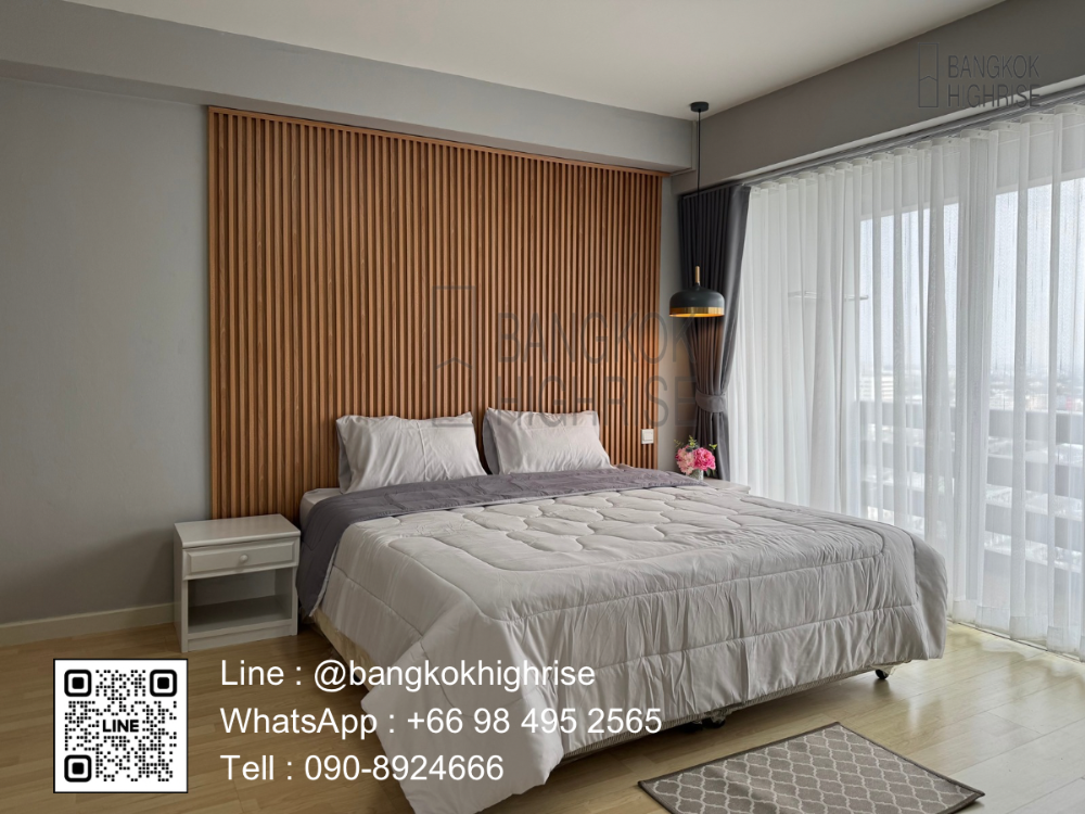 For RentCondoBangna, Bearing, Lasalle : For rent : Evergreen View Tower