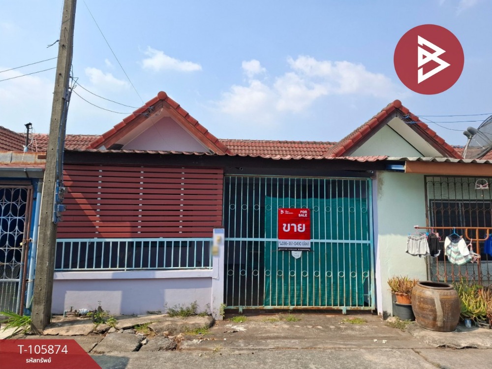 For SaleTownhomeChachoengsao : Townhouse for sale Narummit Village 2, Wang Takhian Chachoengsao, ready