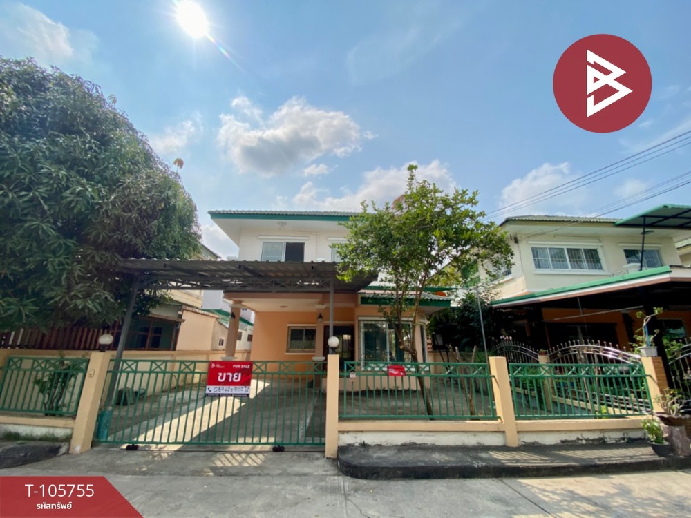 For SaleTownhomeChachoengsao : Selling or renting a townhouse Si Thep Thai Village, Bang Samak Bang Pakong, Chachoengsao