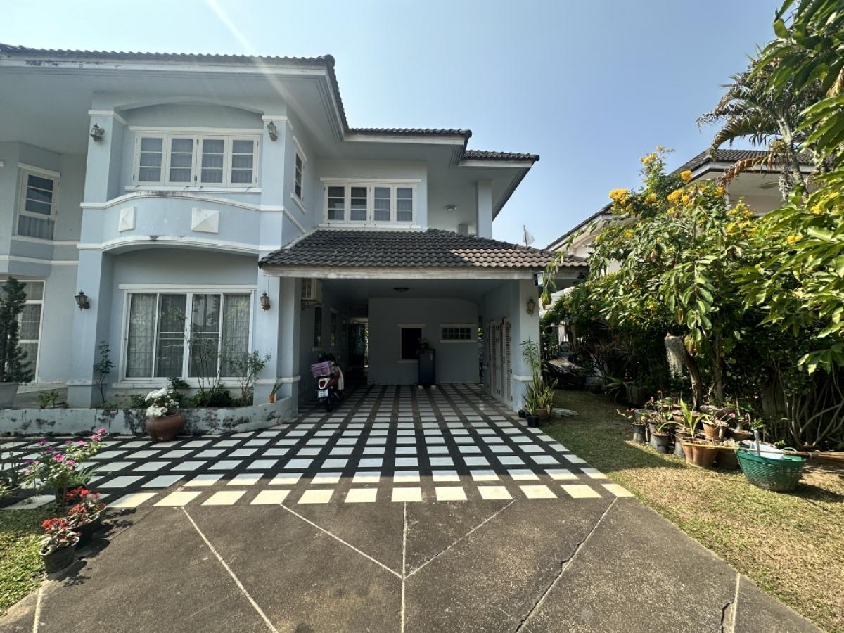 For SaleHouseChiang Mai : House for sale, Kulphan Ville 8, Chiang Mai ready to transfer