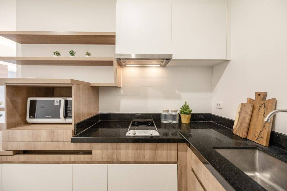 ขายคอนโดอ่อนนุช อุดมสุข : ห้องตกแต่งสวยเฟอร์ฯครบ⭐Blocs 77 (บลอคส์ 77)