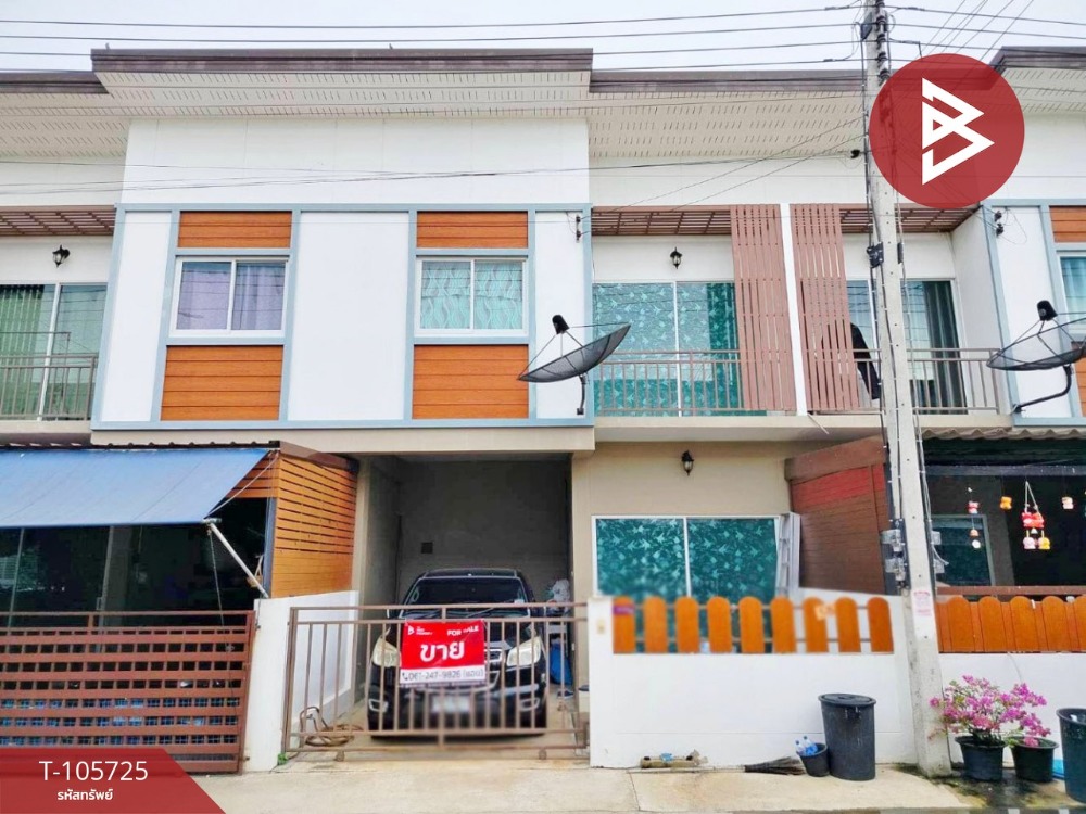 For SaleTownhomeMahachai Samut Sakhon : Townhouse for sale Village, CQ Ville 5, Rama 2-Orange Park, Samut Sakhon