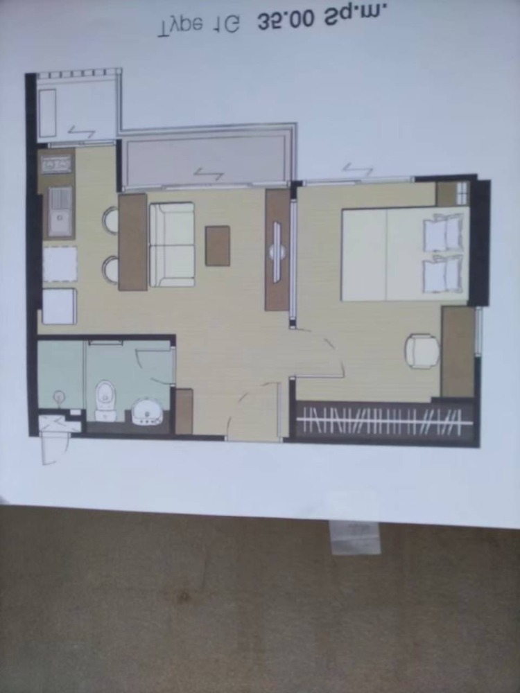 ขายคอนโดพระราม 9 เพชรบุรีตัดใหม่ RCA : The Parkland Grand Asoke / 1 Bedroom (SALE WITH TENANT), เดอะ พาร์คแลนด์ แกรนด์ อโศก / 1 ห้องนอน (ขายพร้อมผู้เช่า) TARN186