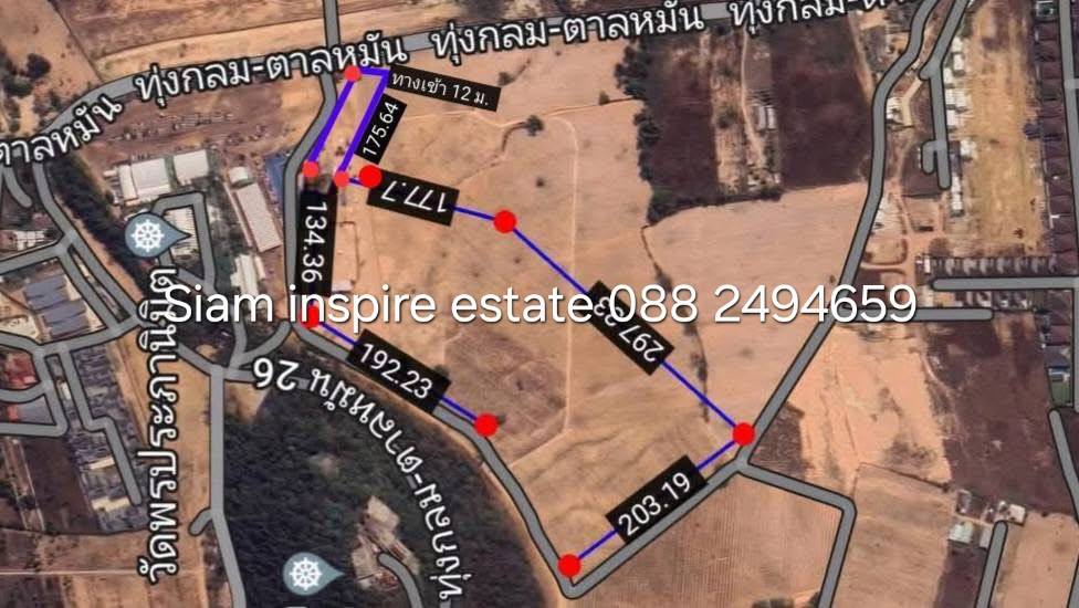 For SaleLandPattaya, Bangsaen, Chonburi : Land for sale in Thung Khlom Tan Satta, Pattaya, Chon Buri 38 Rai, 3 ngan 7 sq.w.