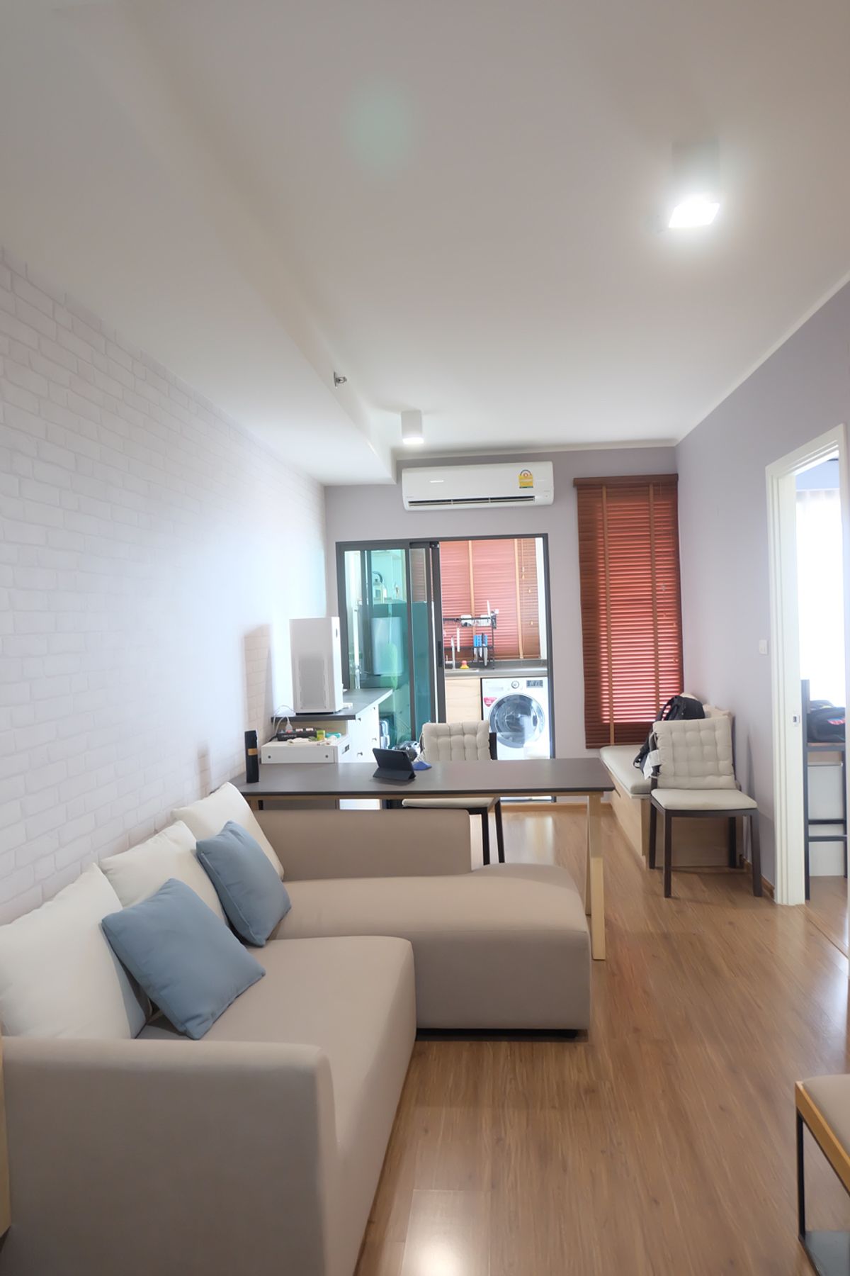 For SaleCondoRama3 (Riverside),Satupadit : Very beautiful room, 51 sqm, floor 23 U Delight Residence Riverfront Rama 3