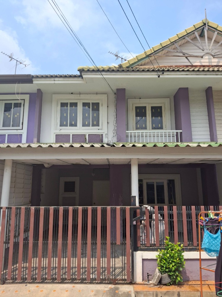 ขายทาวน์โฮมปทุมธานี รังสิต ธรรมศาสตร์ : ขายด่วน!!! หมู่บ้านพฤกษา บี รังสิตคลอง3