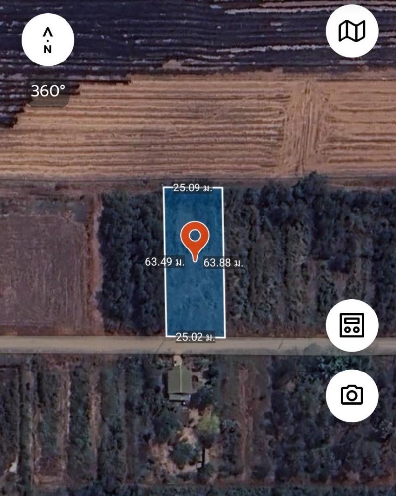 ขายที่ดินนครปฐม : ขายที่ดิน 1 ไร่ บางเลน นครปฐม ใกล้วัดไผ่โรงวัว