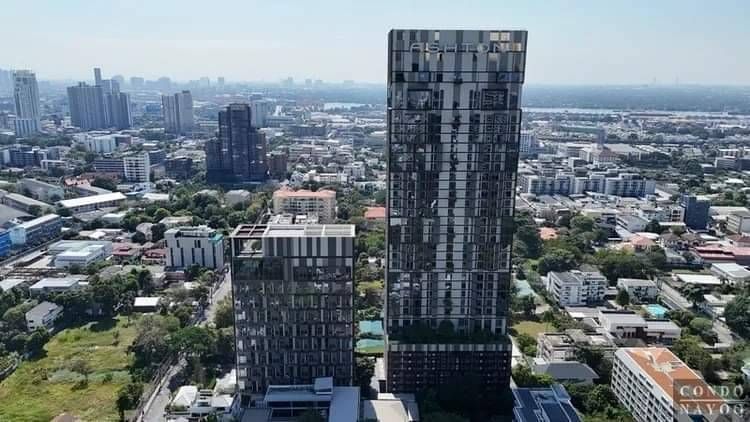 ขายคอนโดสุขุมวิท อโศก ทองหล่อ : ขาย คอนโด  Ashton Sukhumvit 38  ห่างจาก BTS ทองหล่อ ประมาณ 300 ม.