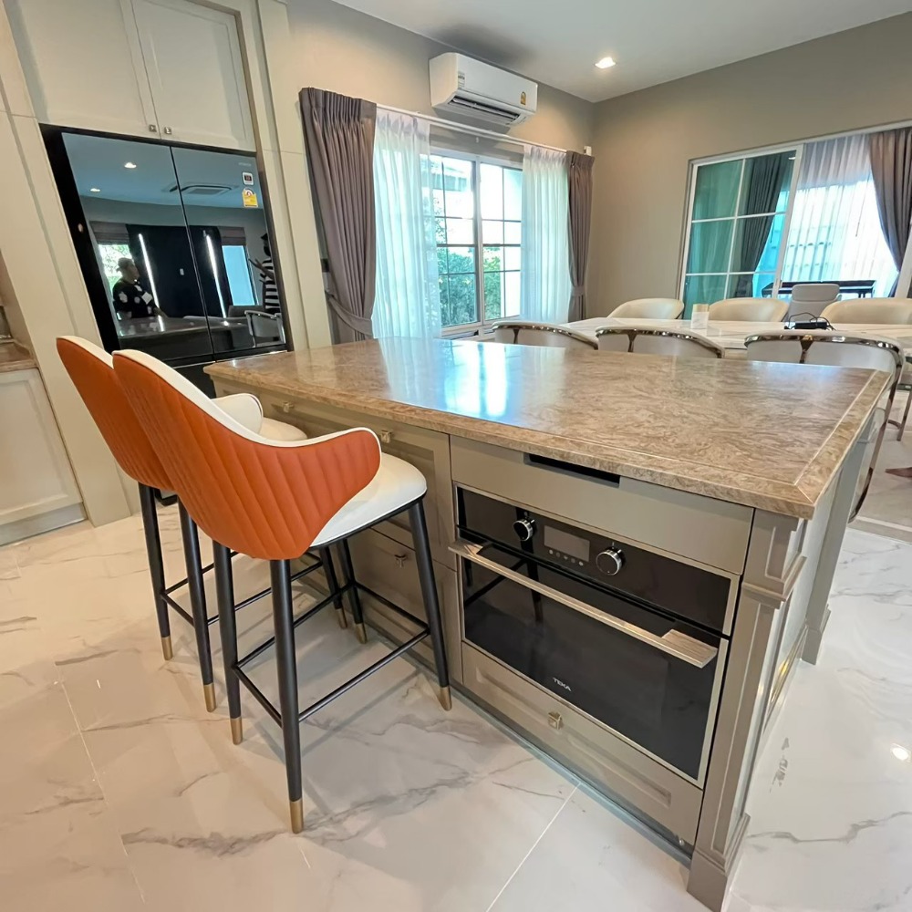 For RentHouseVipawadee, Don Mueang, Lak Si : Rent 108 Sq. 291 sqm 4, 4, 2-storey detached house, Nantawan Ram Inthra-Phahonyothin 50