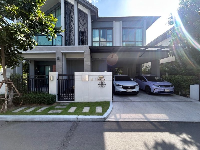 For SaleHouseVipawadee, Don Mueang, Lak Si : AM1384 House for sale in Bangkok Boulevard Vibhavadi (Ngamwongwan), beautiful house, good price