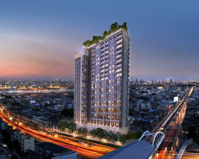 ขายดาวน์คอนโด : For sale SO Origin Siriraj 1 bed duplex 34.80 sq.m. corner room