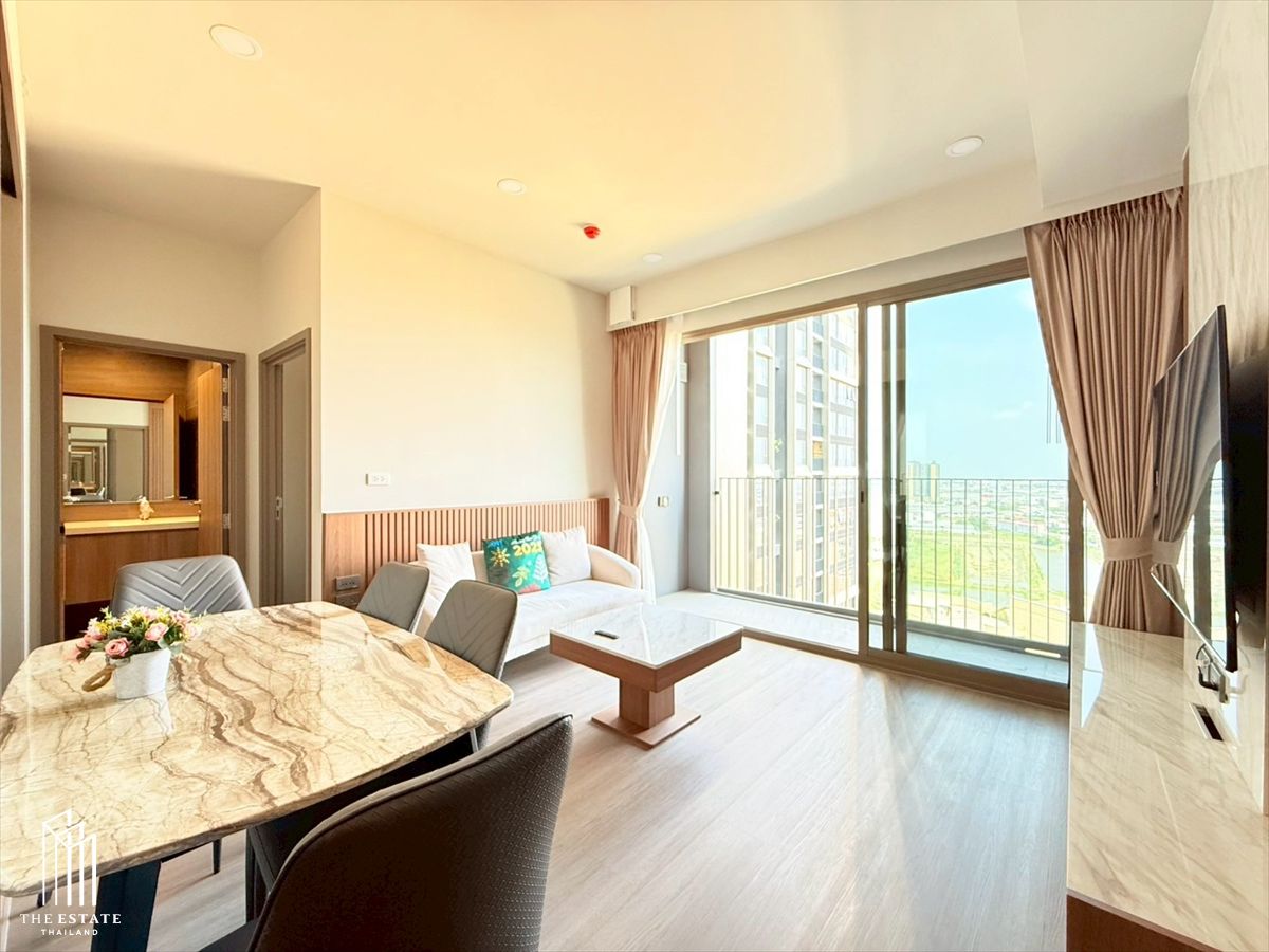 ให้เช่าคอนโดบางนา แบริ่ง ลาซาล : For rent Whizdom The Forestias (Mytopia) 58.59 sq.m. 2 bedroom ห้องตำแหน่งมุม @48,000 Baht