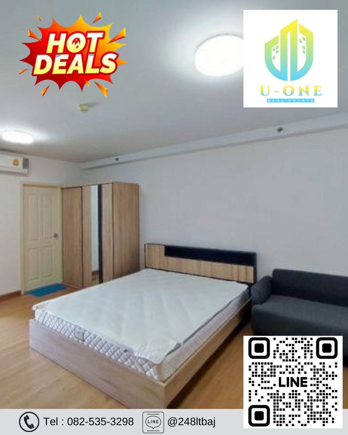 ขายคอนโดรัชดา ห้วยขวาง : 📍🔥ขาย ดีคอนโด รัชดา 19 (D Condo Ratchada 19)