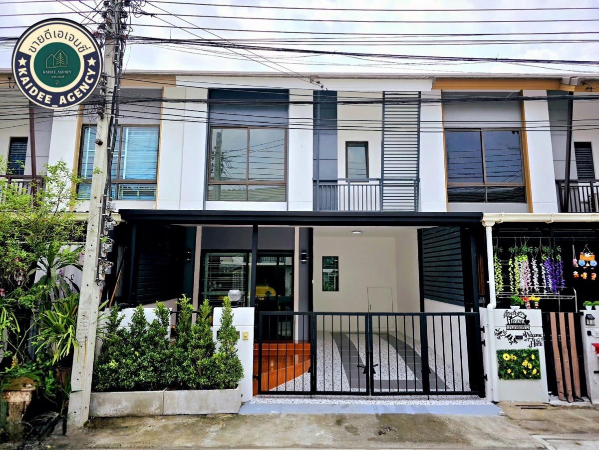 ขายทาวน์โฮมนวมินทร์ รามอินทรา : ทาวน์เฮ้าส์ 2 ชั้น หมู่บ้านพฤกษา ไพร์ม คู้บอน 27 แฟชั่นไอส์แลนด์ promenade เดอะแจ๊สคู้บอน บิ๊กซี แม็คโคร โลตัส ตลาดกิโล 8 รถไฟฟ้าสายสีชมพู รีโนเวทแล้วพร้อมอยู่ เดินทางสะดวกสบาย ใกล้ทางด่วนรามอินทราอาจณรงค์ ถนนหทัยราษฎร์ ถนนนวมินทร์