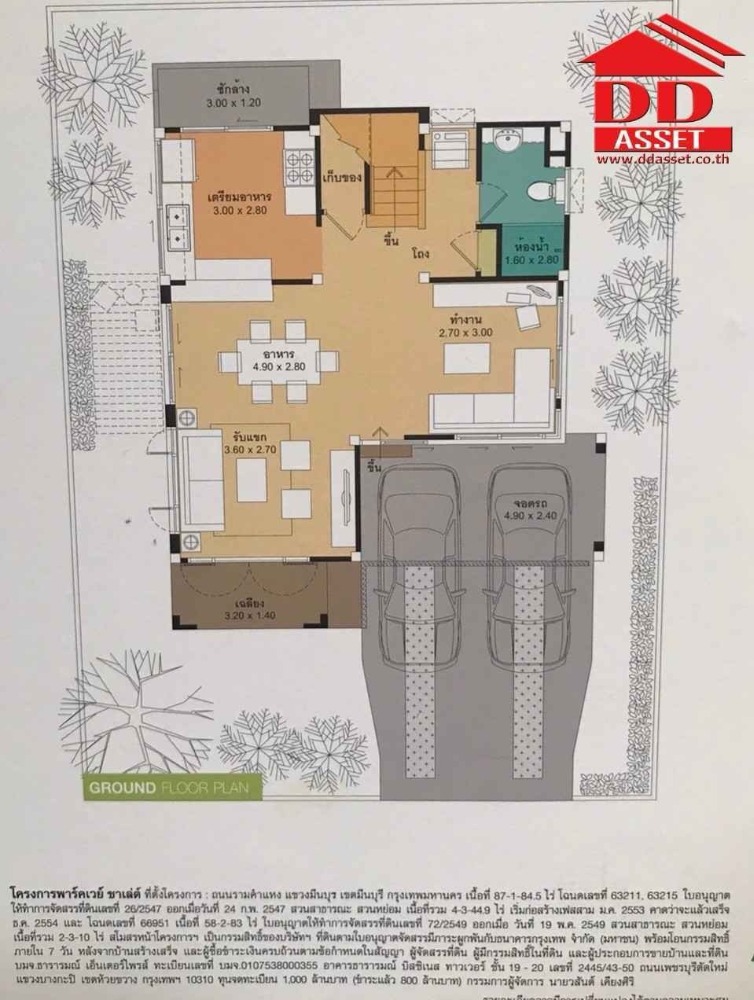 ขายบ้านมีนบุรี-ร่มเกล้า : ขายบ้านเดี่ยวหลังมุม โครงการ พาร์คเวย์ ชาเล่ต์ รามคำแหง (Parkway Chalet Ramkhamhaeng ) ทำเลดี แนวรถไฟฟ้าสายสีส้ม และสีชมพู รหัส : H8157