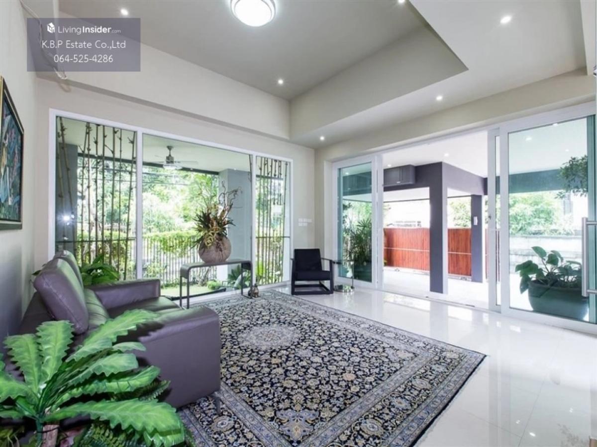 For SaleHouseSukhumvit, Asoke, Thonglor : RENT Single House Sukhumvit65 (EKAMAI) Private Pool+Lift 5BEDS 6BATHS 1MAID