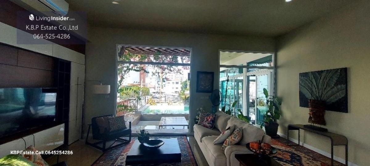 For SaleHouseSukhumvit, Asoke, Thonglor : RENT Single House Sukhumvit65 (EKAMAI) Private Pool+Lift 5BEDS 6BATHS 1MAID