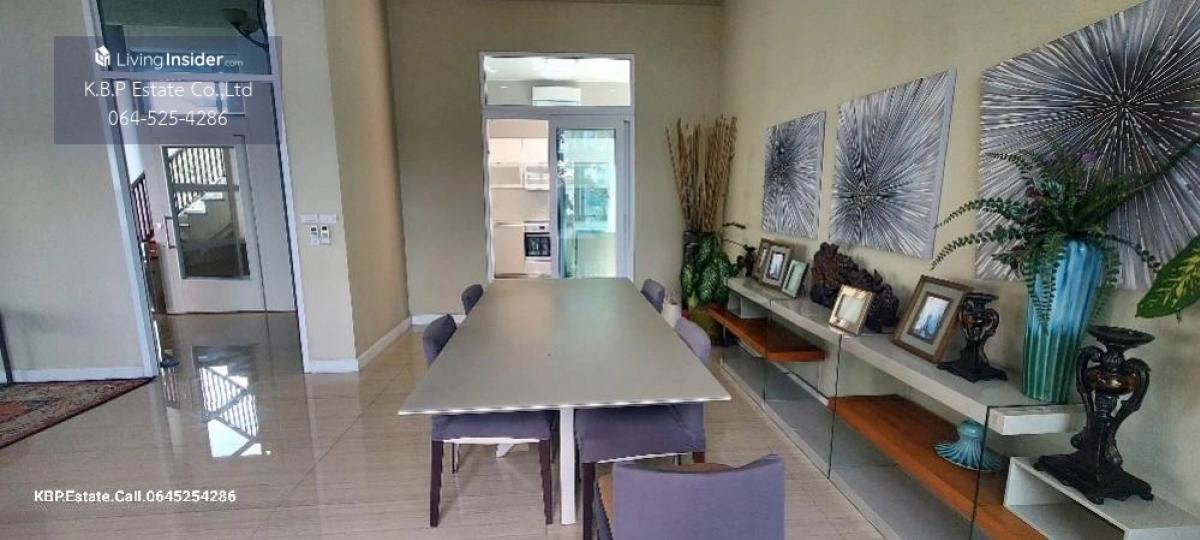 For SaleHouseSukhumvit, Asoke, Thonglor : RENT Single House Sukhumvit65 (EKAMAI) Private Pool+Lift 5BEDS 6BATHS 1MAID