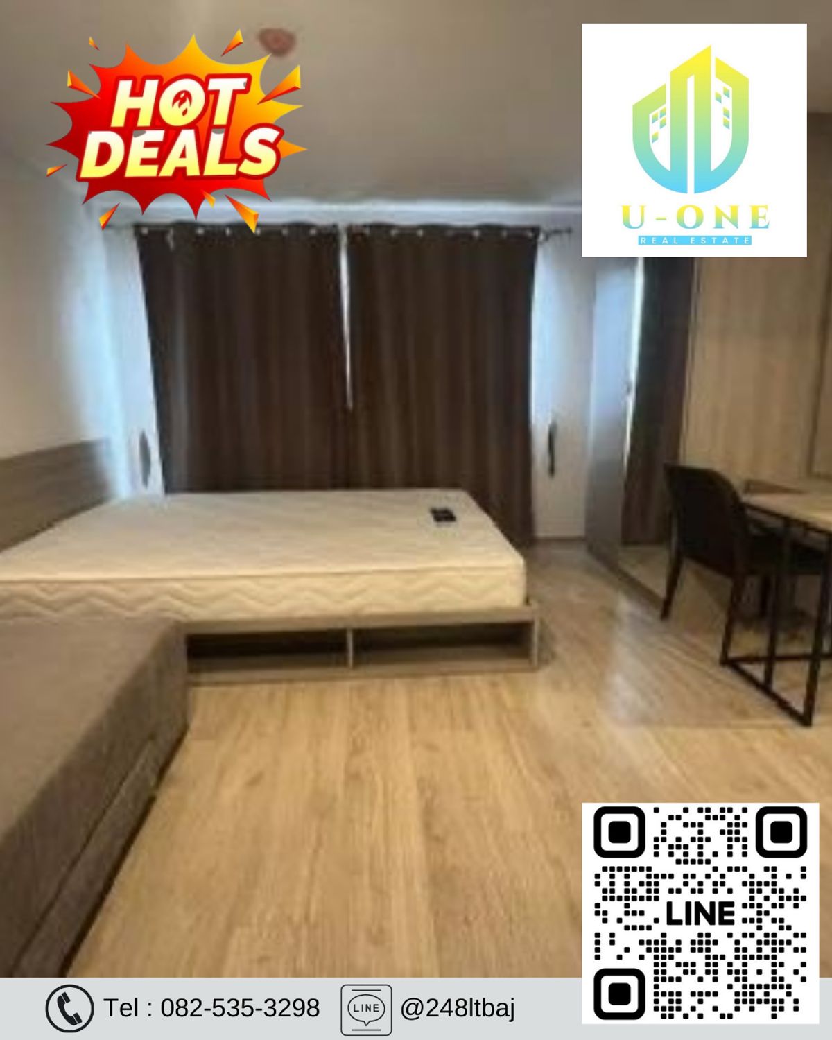 ขายคอนโดรัชดา ห้วยขวาง : 📍🔥ขาย คอนโด วัน รัชดา - ลาดพร้าว (Condo One Ratchada - Ladprao)